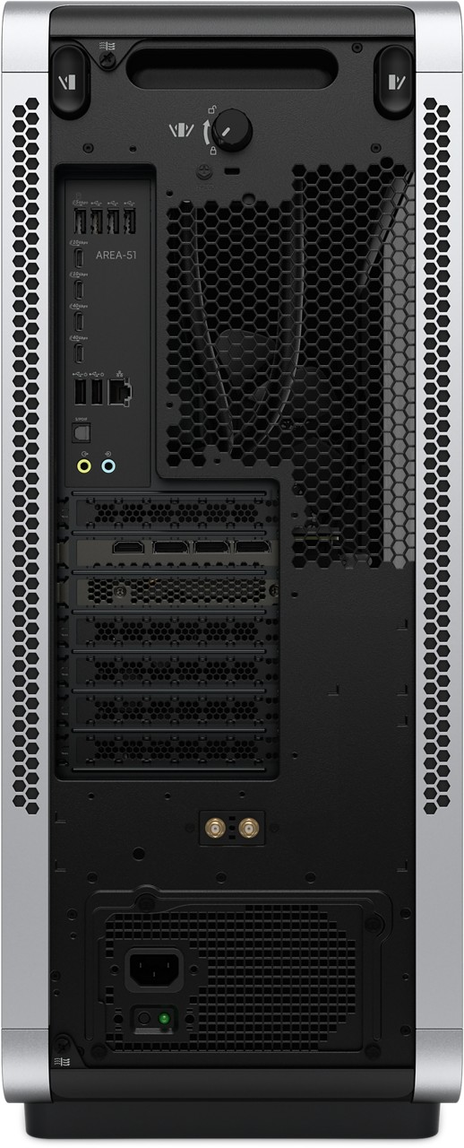 Alienware Area-51 Desktop rear view