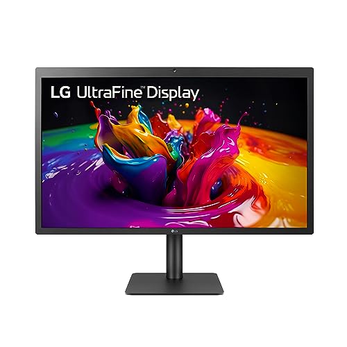 LG 27MD5KL-B Ultrafine Monitor 27 5K (5120 x 2880) IPS Display, macOS Compatibility, 3 USB Type C, Thunderbolt 3, DCI-P3