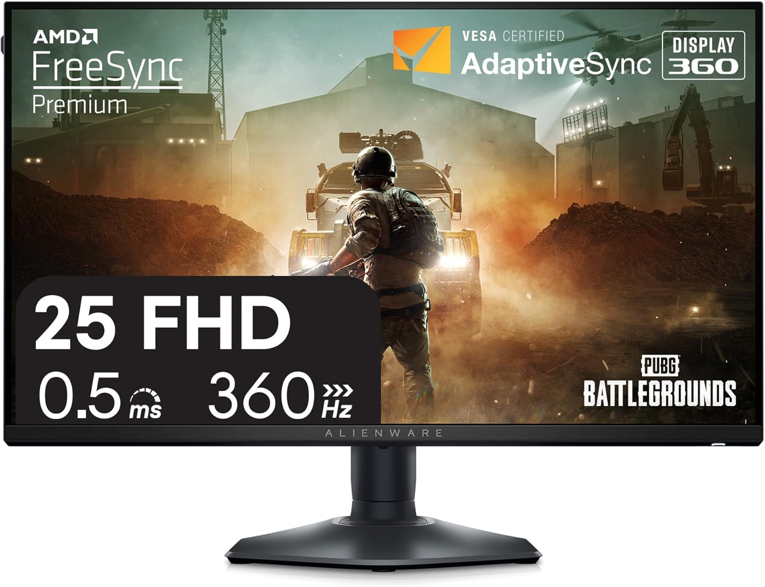 Alienware AW2523HF 360Hz gaming monitor