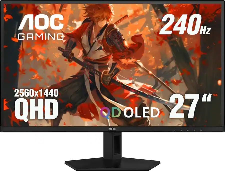 AOC Q27G41ZDF 27-inch QD-OLED Gaming Monitor
