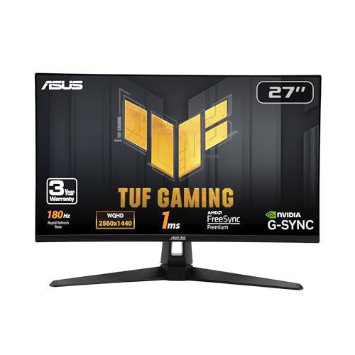 ASRock Phantom Gaming PG27QFT1B 27-Inch IPS Gaming Monitor