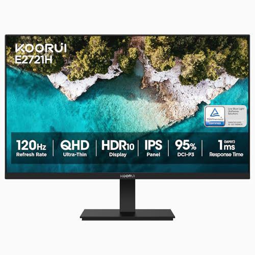 27-Inch 1440p Gaming Monitor Dorm Setup
