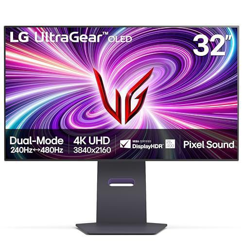 LG UltraGear 32GS95UE 32-Inch Dual-Mode OLED Gaming Monitor