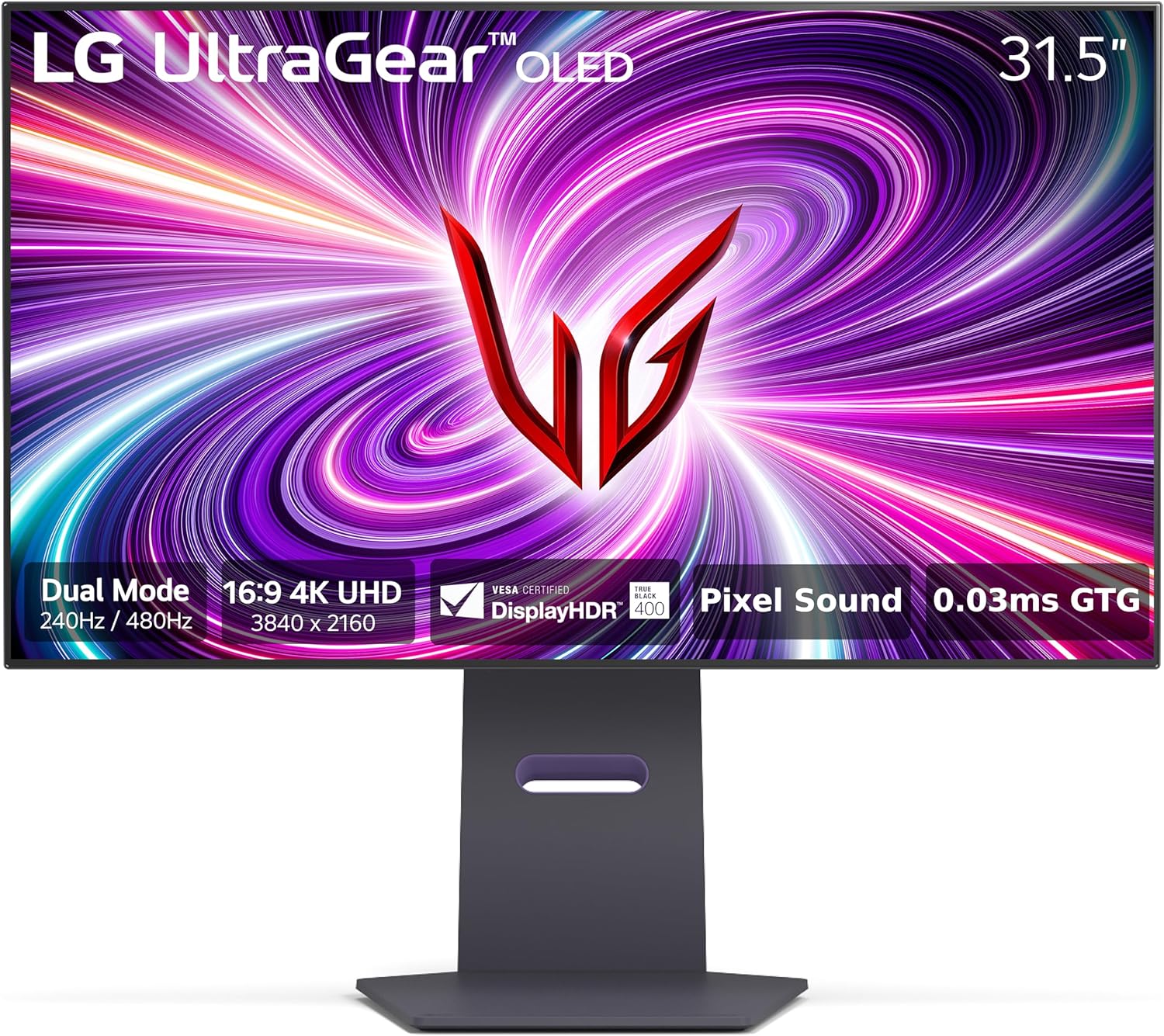 LG UltraGear 32GS95UE back lighting