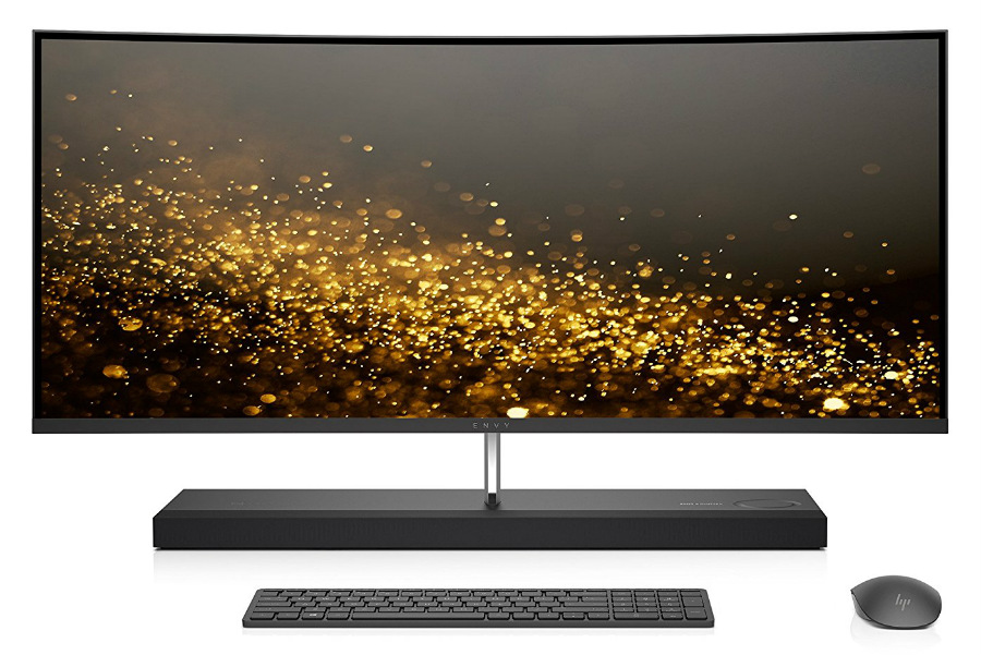 hp envy curved screen