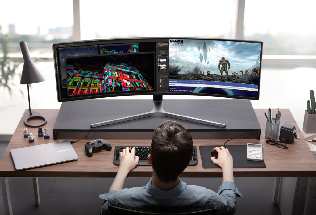 electriq curved monitor