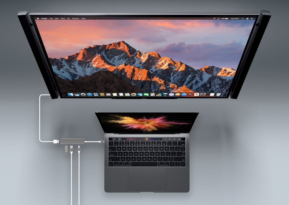 how to connect macbook to monitor hdmi