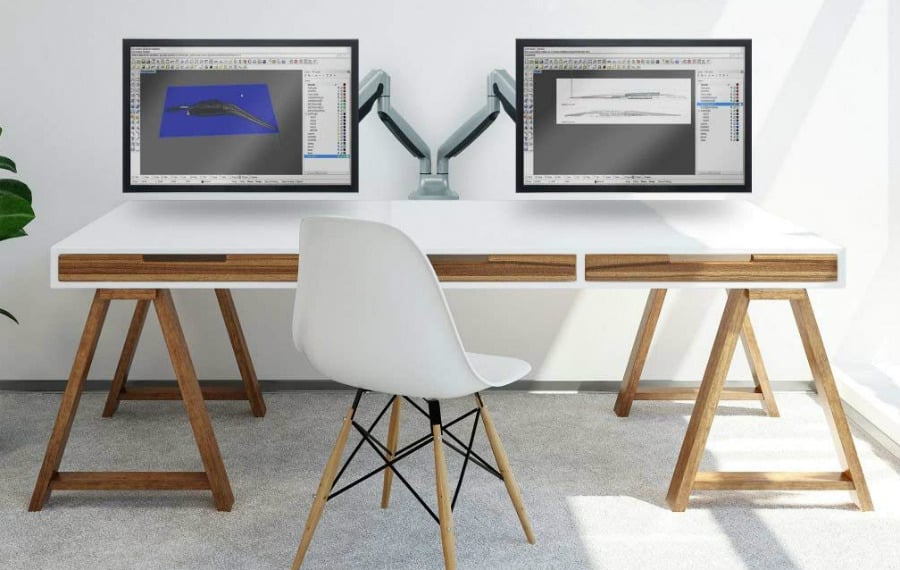 Techorbits Dual Monitor Mount Review Premium Vesa Mounting With