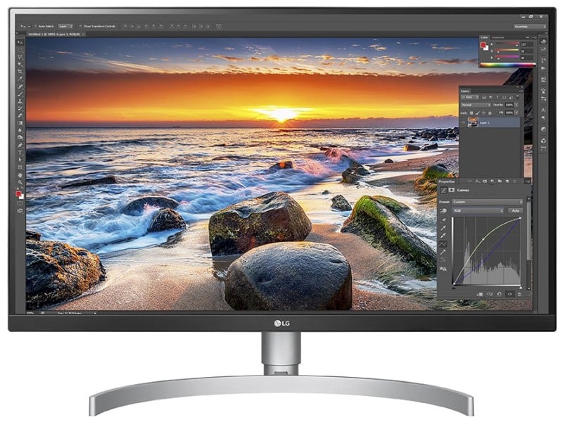 LG Electronics - LG 27型4K液晶ディスプレイ 27UK850-Wの+