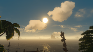 Sunrise in Sea of Thieves