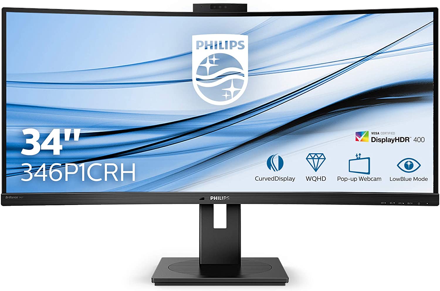 Philips anuncia el 346P1CRH, su nuevo monitor curvo de gran formato con 34  pulgadas y DisplayHDR 400