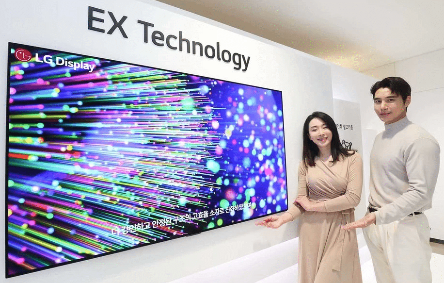 LG OLED EX monitors