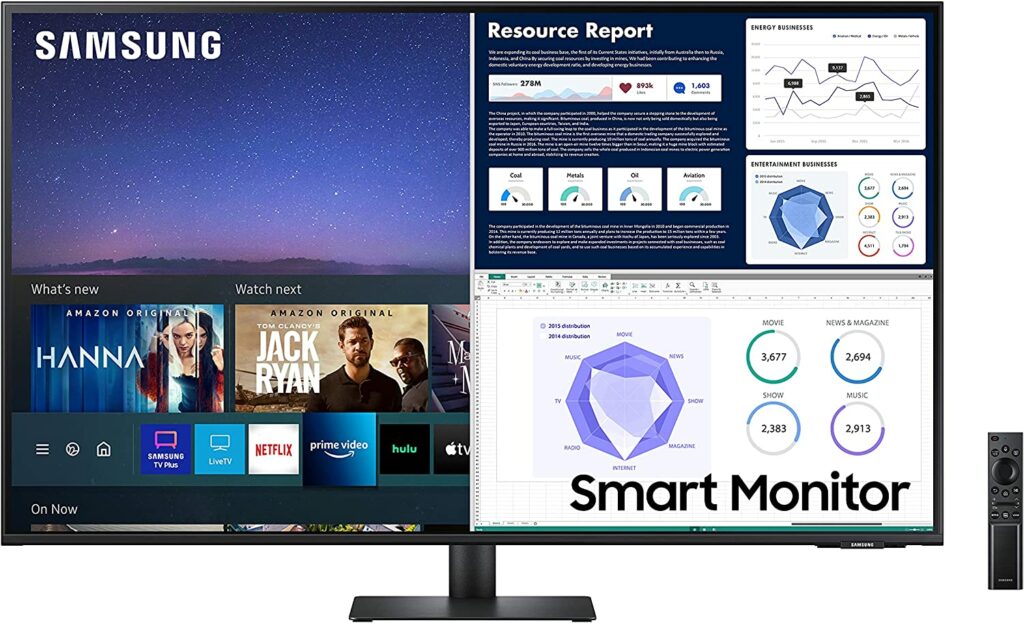 best 43-inch monitor for mixed use