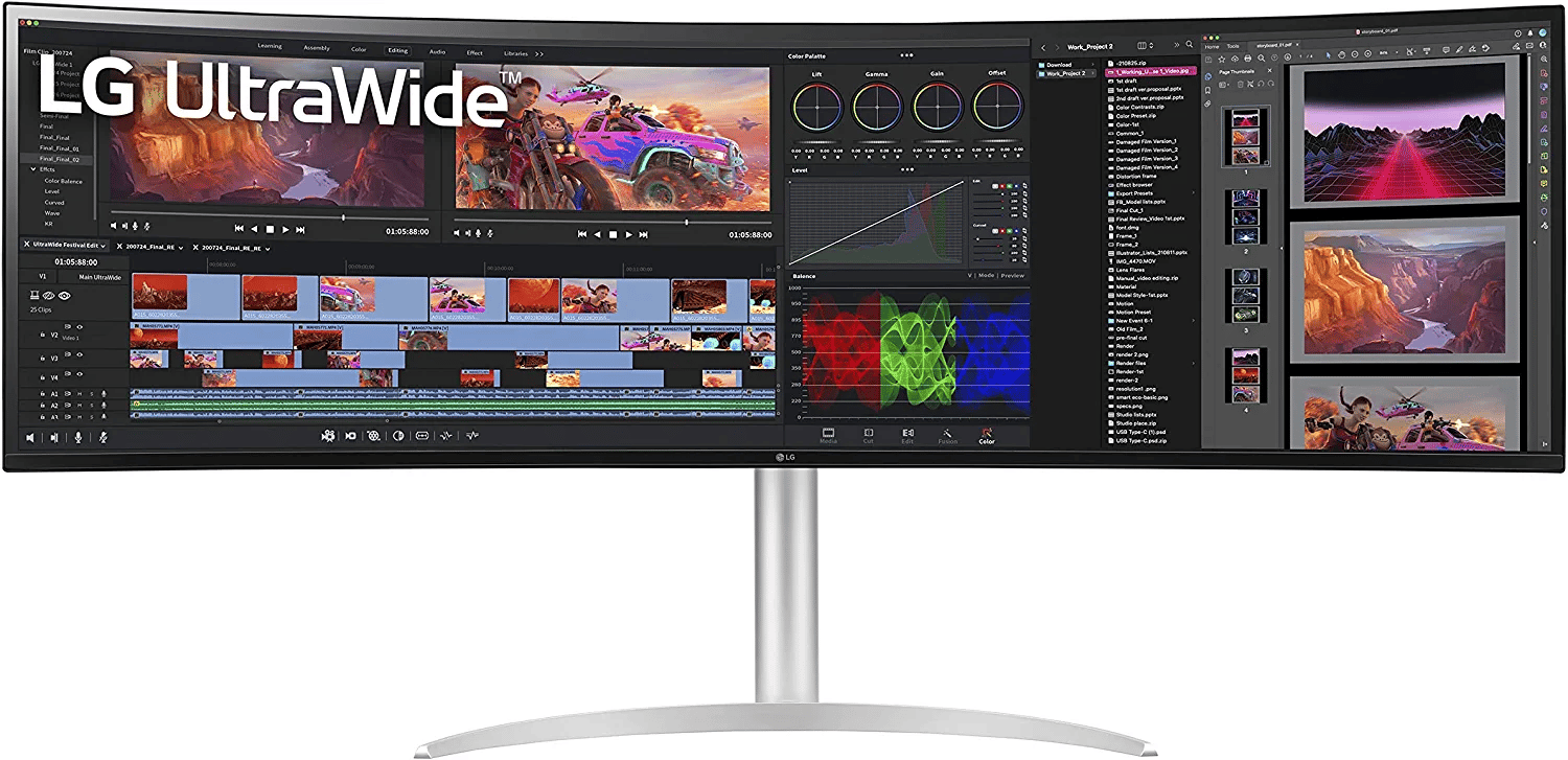 LG UltraWide 40WP95C-W Monitor Review - Created Tech