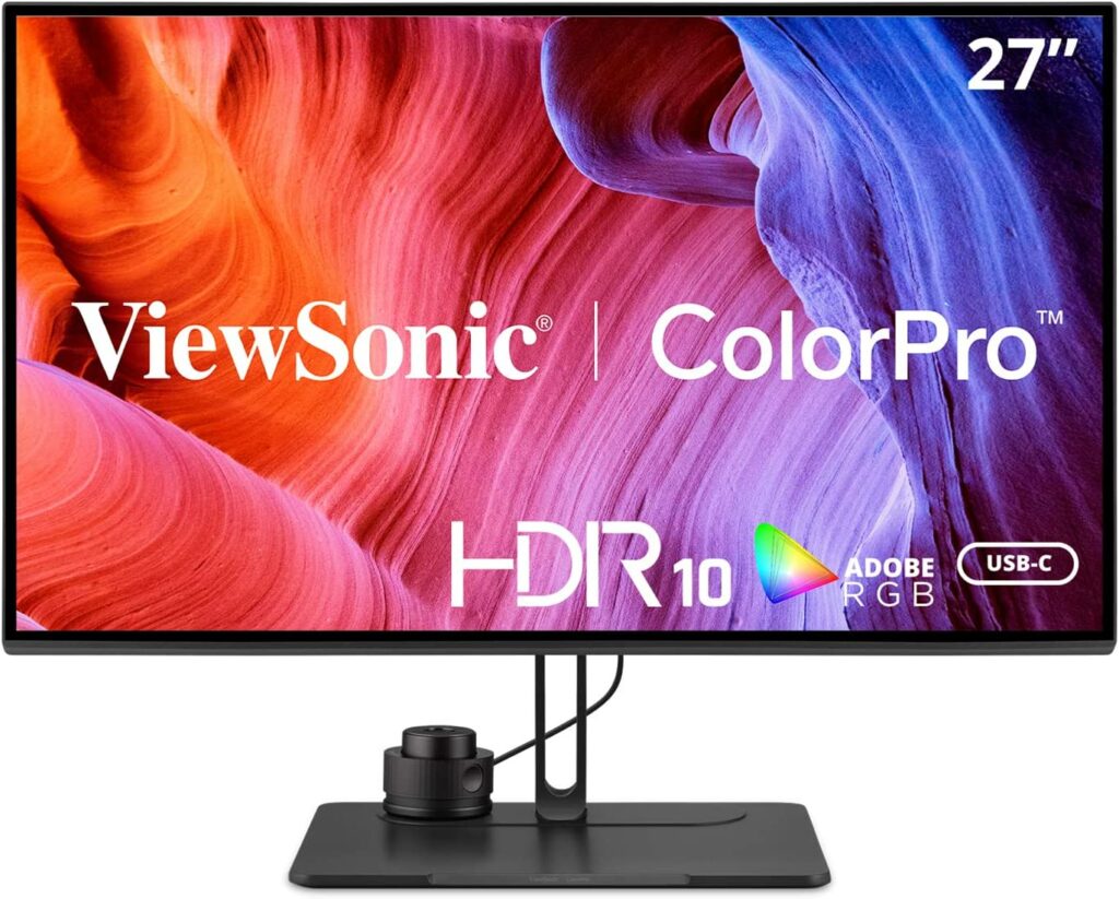 best 4K monitor for editing ViewSonic ColorPro VP2786-4K