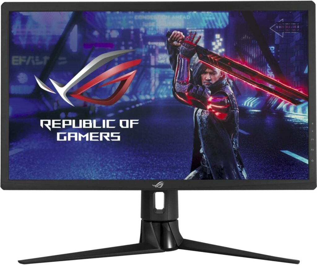 ASUS ROG Strix XG27UQR, Moniteur de jeu UHD 4K 27, 144 Hz, 1 ms MPRT,  G-Sync, DisplayHDR 400, DSC