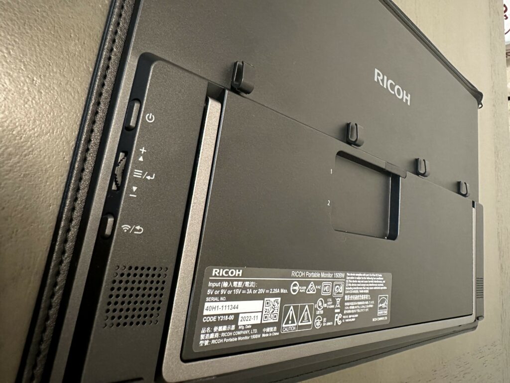 RICOH Portable Monitor Series - OLED, Wireless & Lightweight