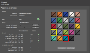 jlink E24Fp1K calibration settings