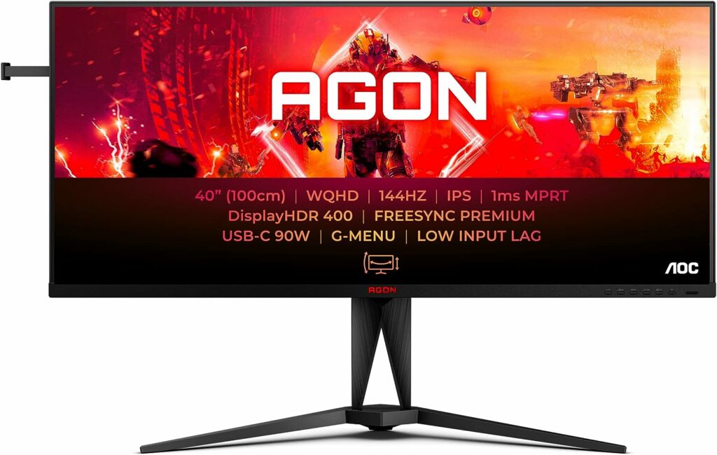 Best Ultrawide Ips Gaming Monitor AOC Agon AG405UXC Review – 40-Inch Ultrawide IPS Gaming Monitor with