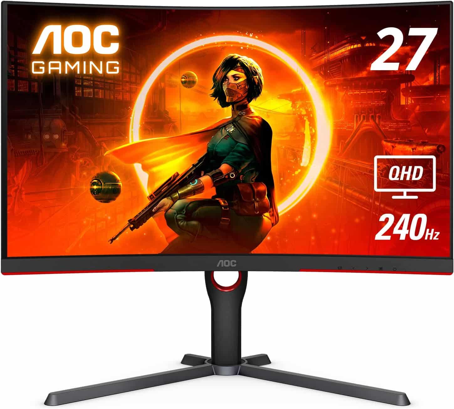 AOC CQ27G3Z Review Affordable 240Hz 1440p Curved Gaming Monitor