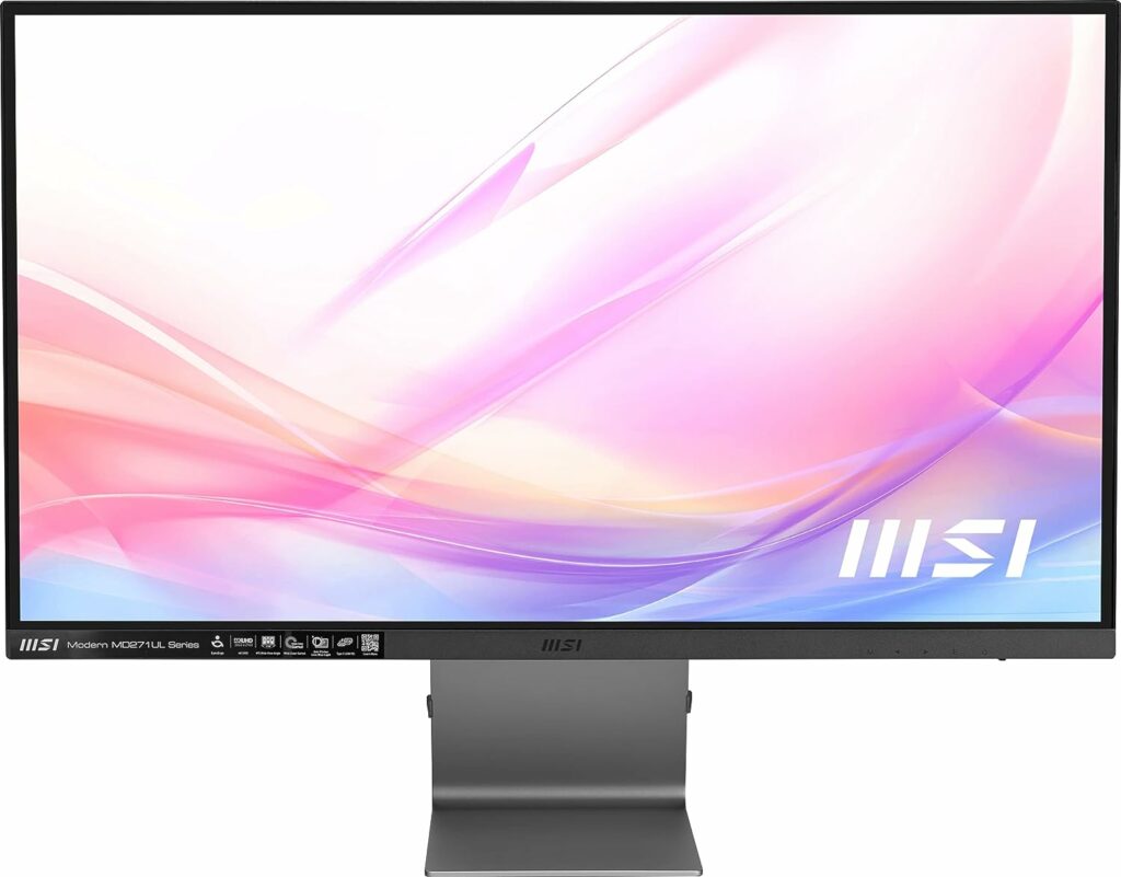 MSI Modern MD271UL Review – Affordable 4K USB-C Monitor for Mixed Use ...